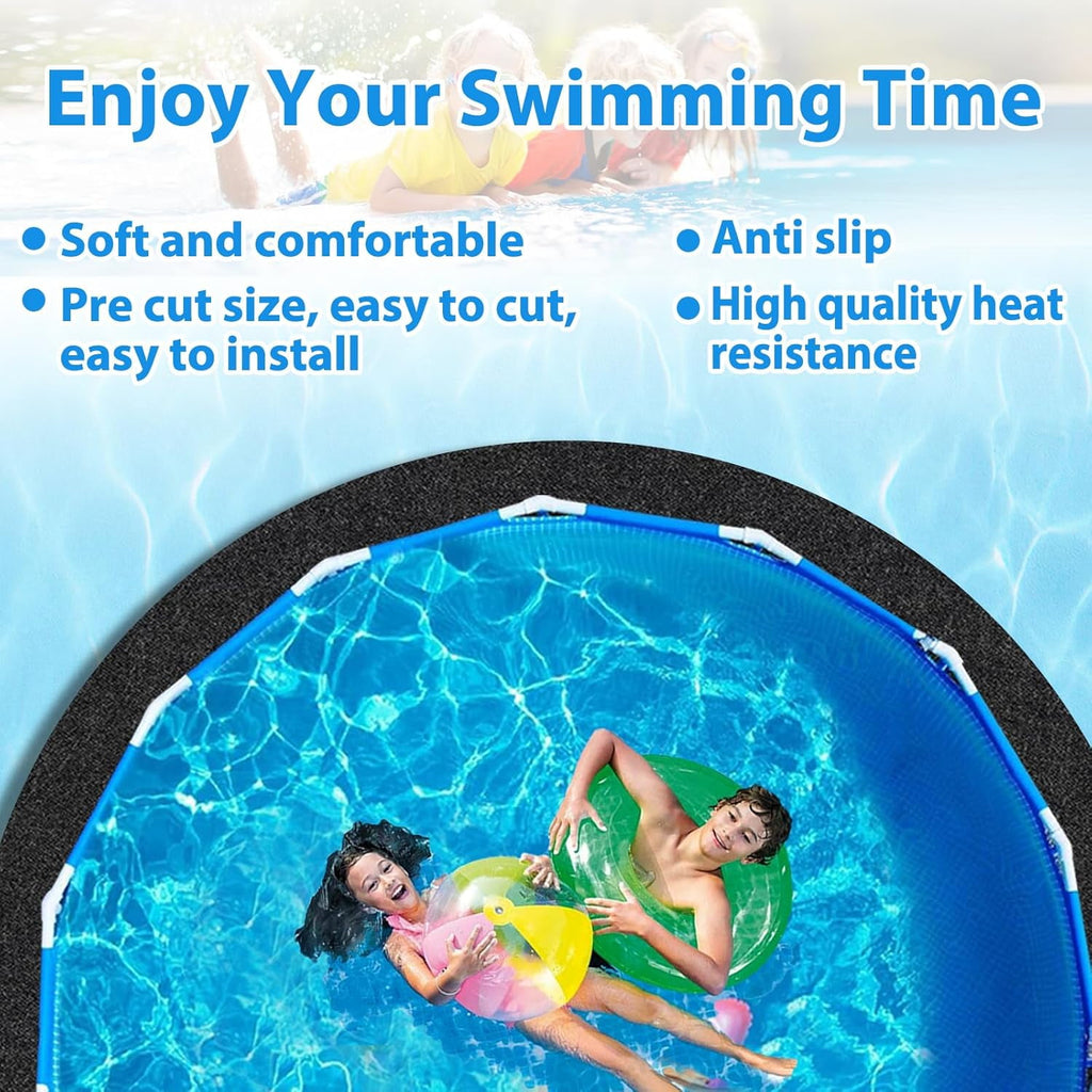 Round Pool Liner Pad for Above Ground Pool 10ft Pool Ground Mat Under Pool Pad for Pool Bottom Prevent Punctures Extended Liner Life