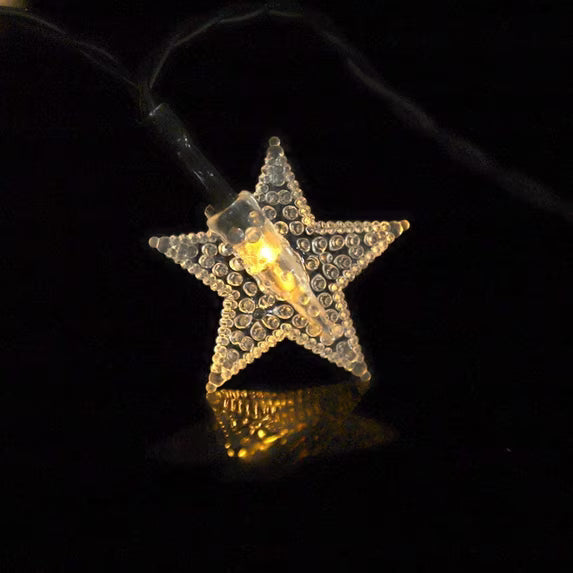 Solar String Lights Outdoor Christmas Star String Lights, 39ft 100LED Waterproof Christmas String Lights for Gardens Patio Landscape Xmas Tree Decorations
