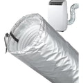 AC Hose Insulation Sleeve, Air Conditioner Hose Cover Fit 5" Diameter Exhaust Hose, Easy Installation AC Duct Insulation Wrap
