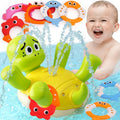 Baby Bath Toys Toddler Bathtub Toy Turtle Sprinkler Sprinkler Swimming Turtle Water Toys Bathtub Water Toys Birthday Gifts for Kids Bath Pool Water Spray Toys for Babies Toddlers 3-8