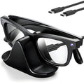 Charging Station for Meta Wayfarer/Skyler/Headliner Compact Charger Compatible with Oakley HSTN LED Indicator Space Gray