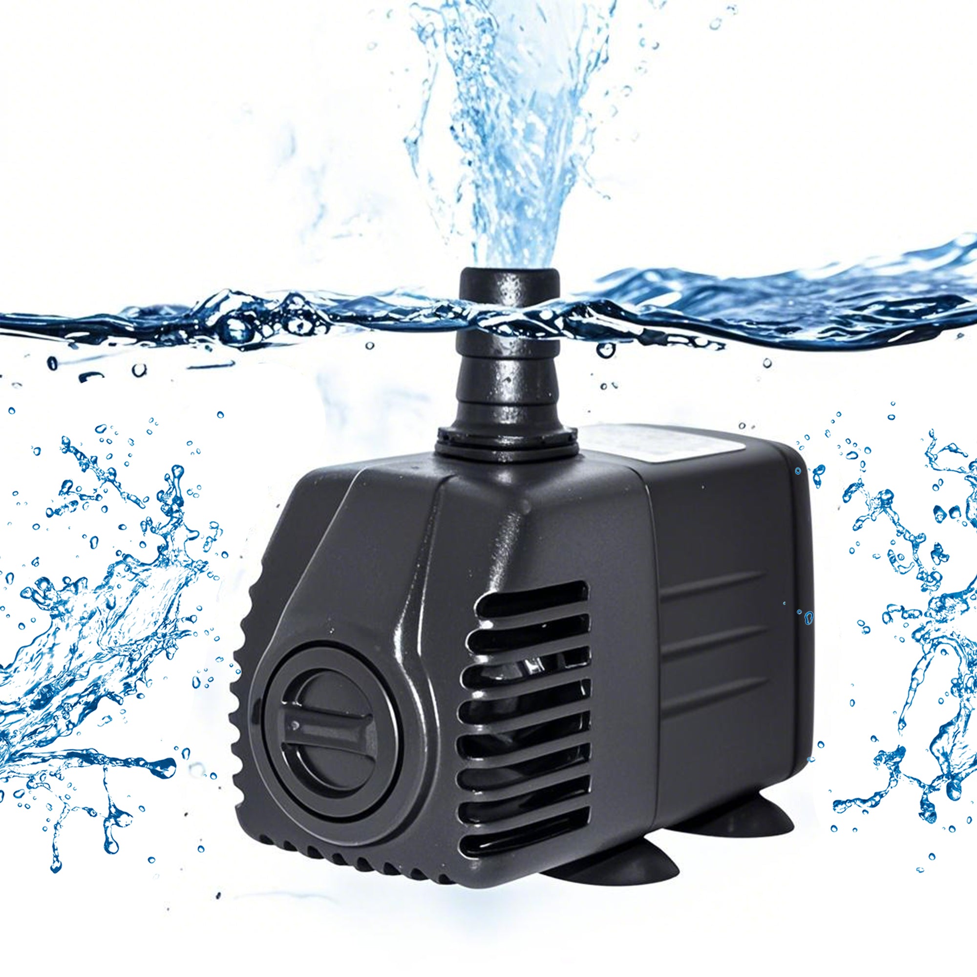 Fountain Pump Pond Pump 220 GPH Universal Submersible Water Pump Water Pump With Adjustable Flow and Ultra-Quiet for Fountains Ponds Aquariums Fish Tank