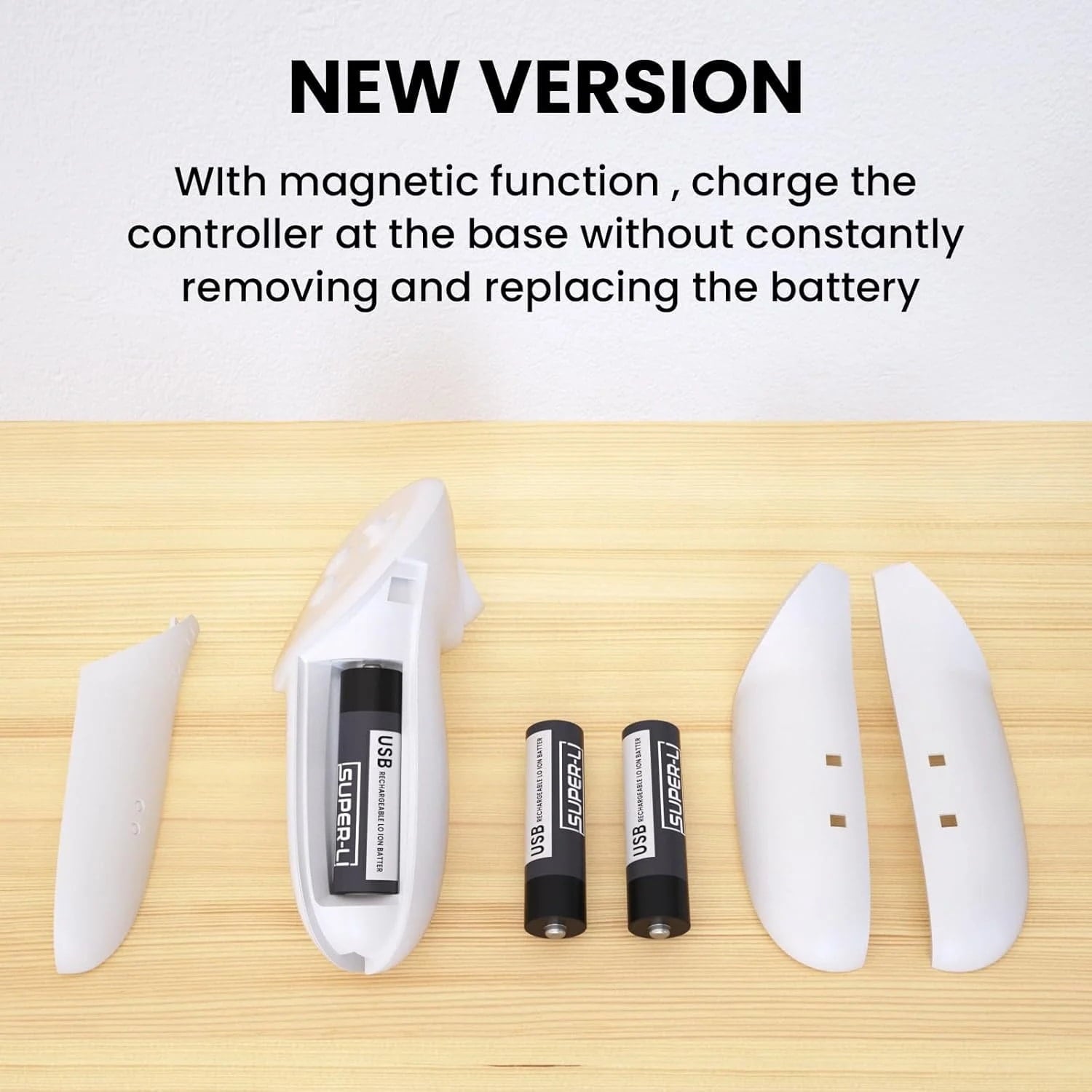 Charging Dock for Meta Quest 3S/3 VR Headset & Controllers Charging Stand with RGB LED Light VR Accessories with 2 Rechargeable Batteries for Oculus Quest 3S/3 Fast Charging Station