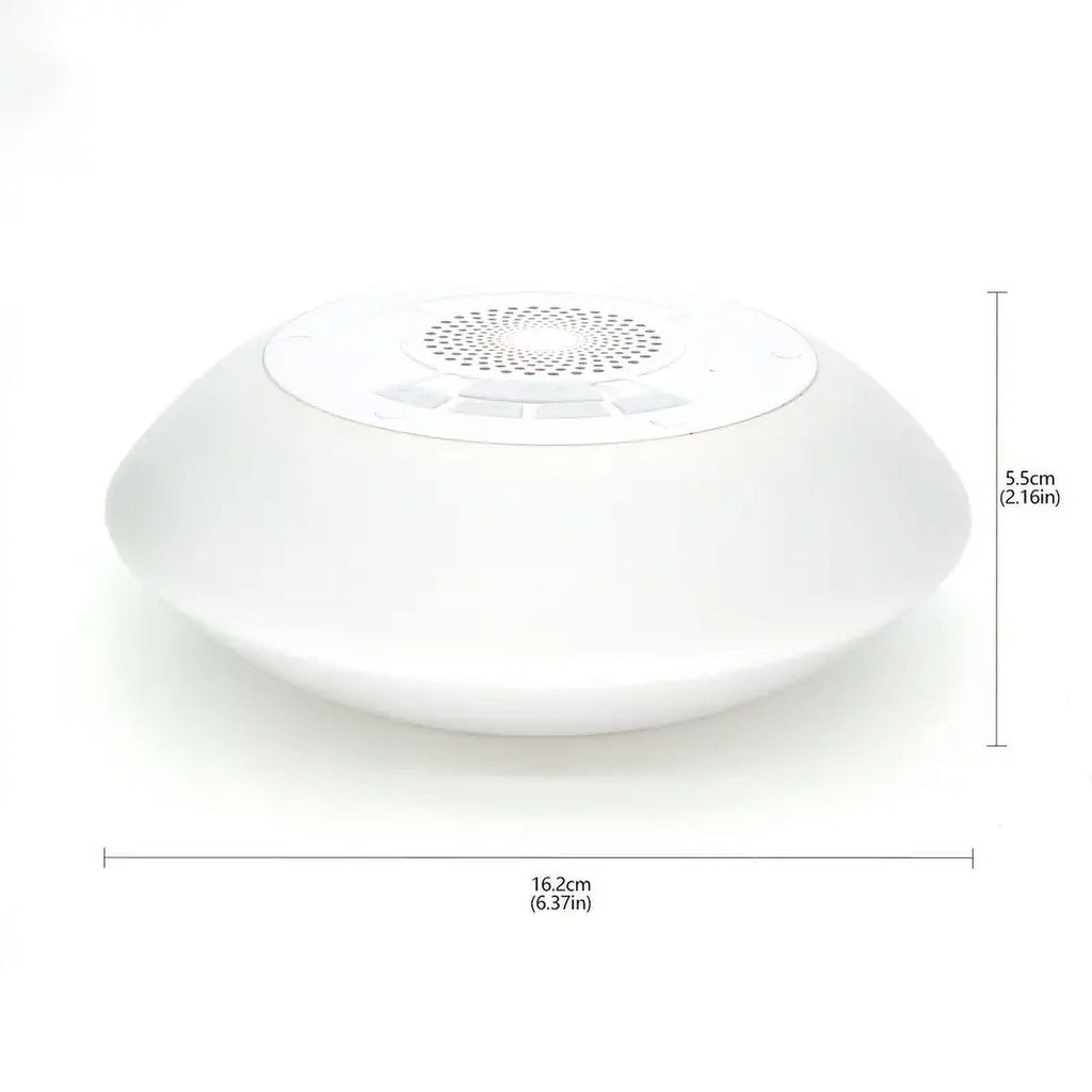 Floating Pool Bluetooth Speakers with RGB LED Waterproof Stereo Sound Floating Speaker Built-in Mic Wireless Shower Speaker for Hot Tub Pool Bathtub Shower Outdoor Swim Floating Pool Lights