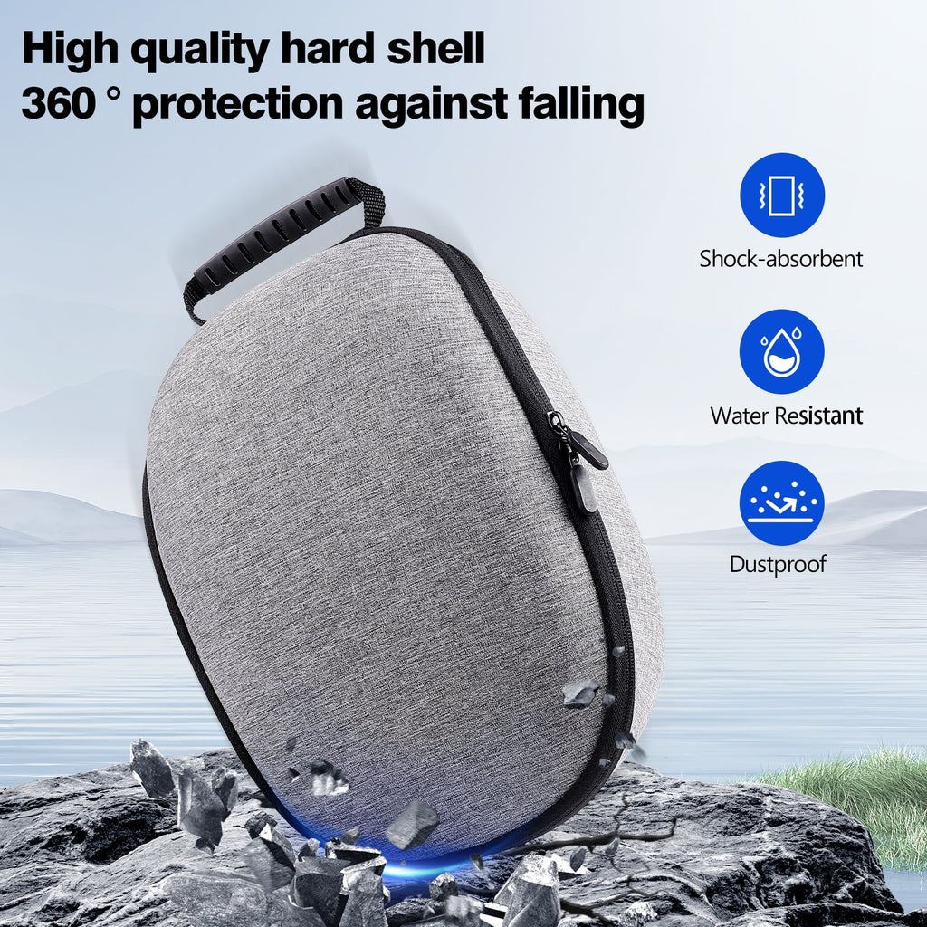 Hard Carrying Case Compatible with Meta Quest 3S/Quest 3 Portable Case VR Gaming Headset Storage Bag for Travel and Home